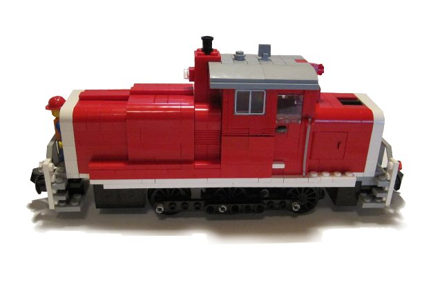 German Switch Engine by Erpelmutz using Big Ben Bricks train wheels