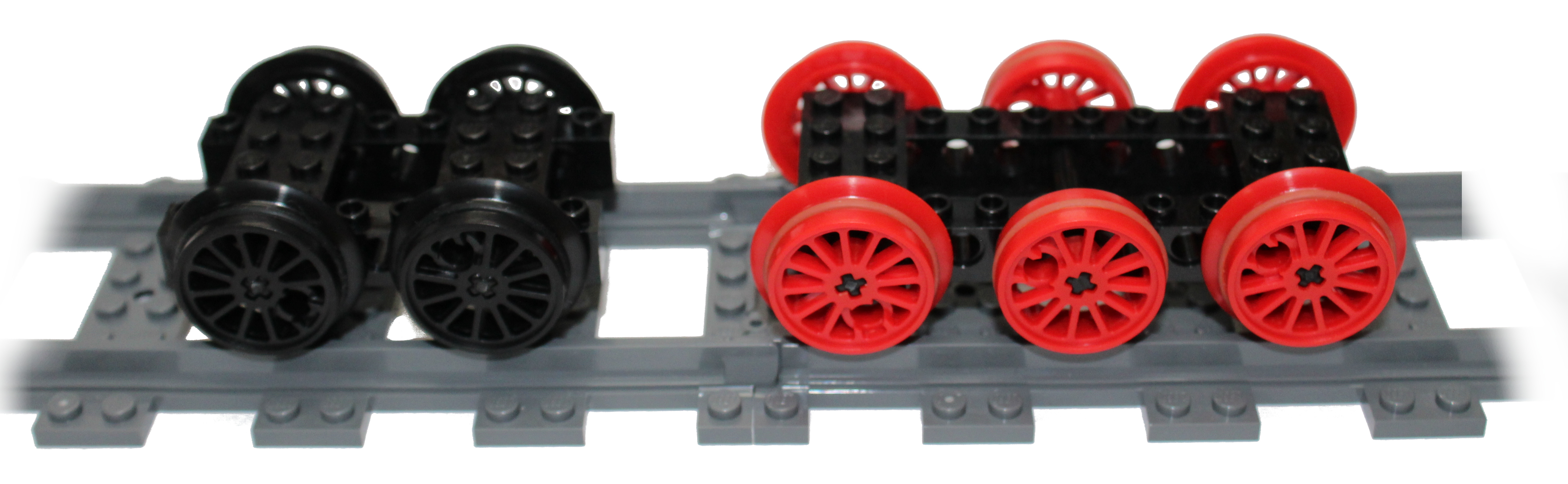 LEGO Railway 2 Axles Light Gray