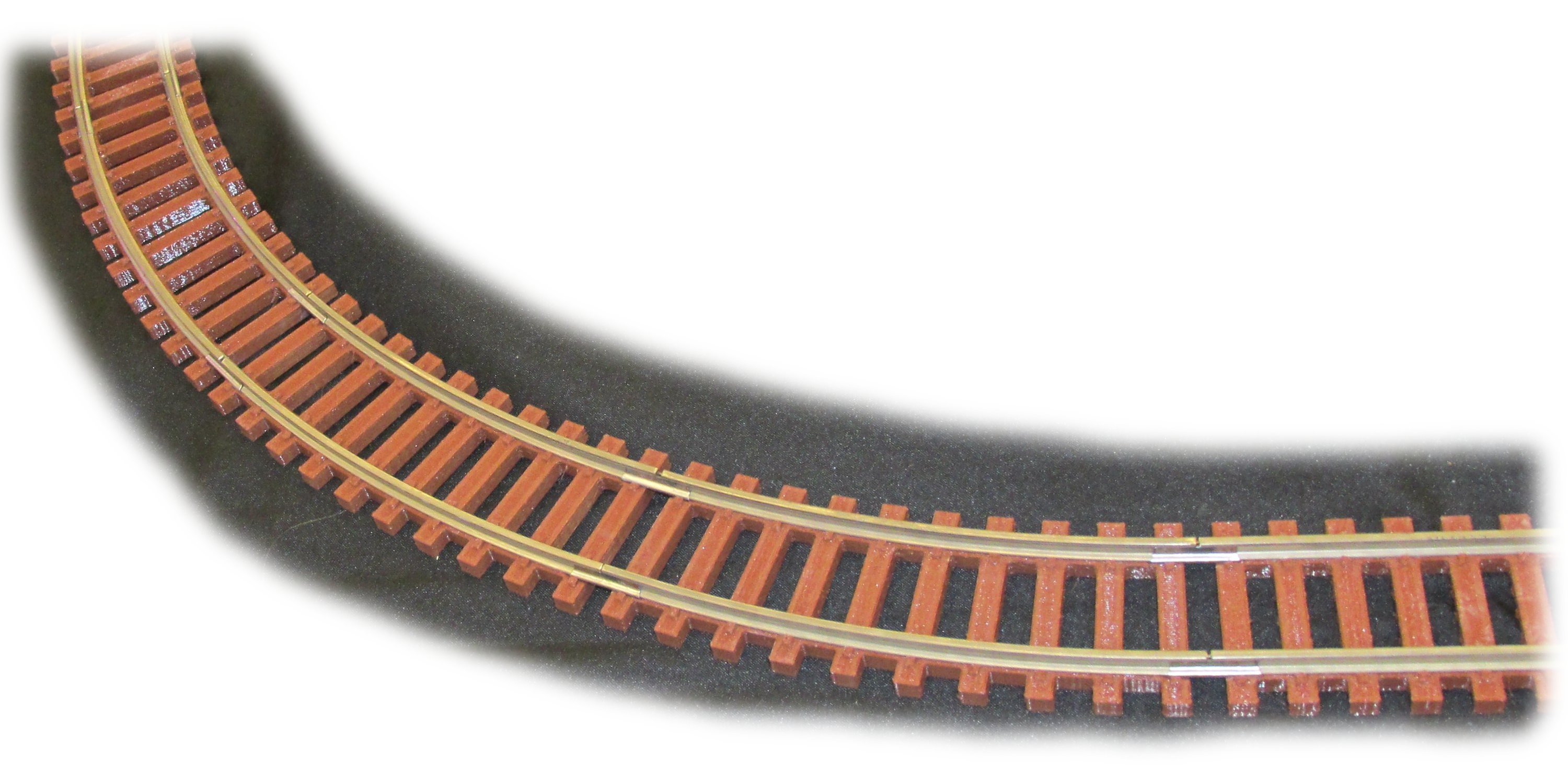 2x Lego ® Railway Track Rail 9V Curved Curve Train Track Curved 2867